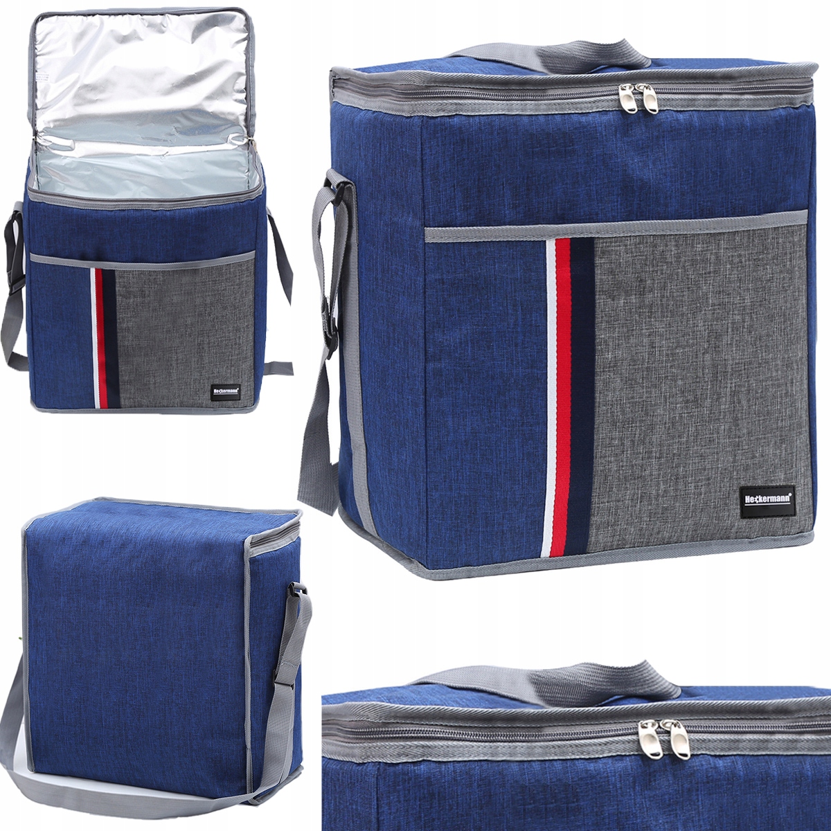 TORBA TERMICZNA PLAŻOWA TURYSTYCZNA NA PIKNIK LODÓWKA DUŻA 22L