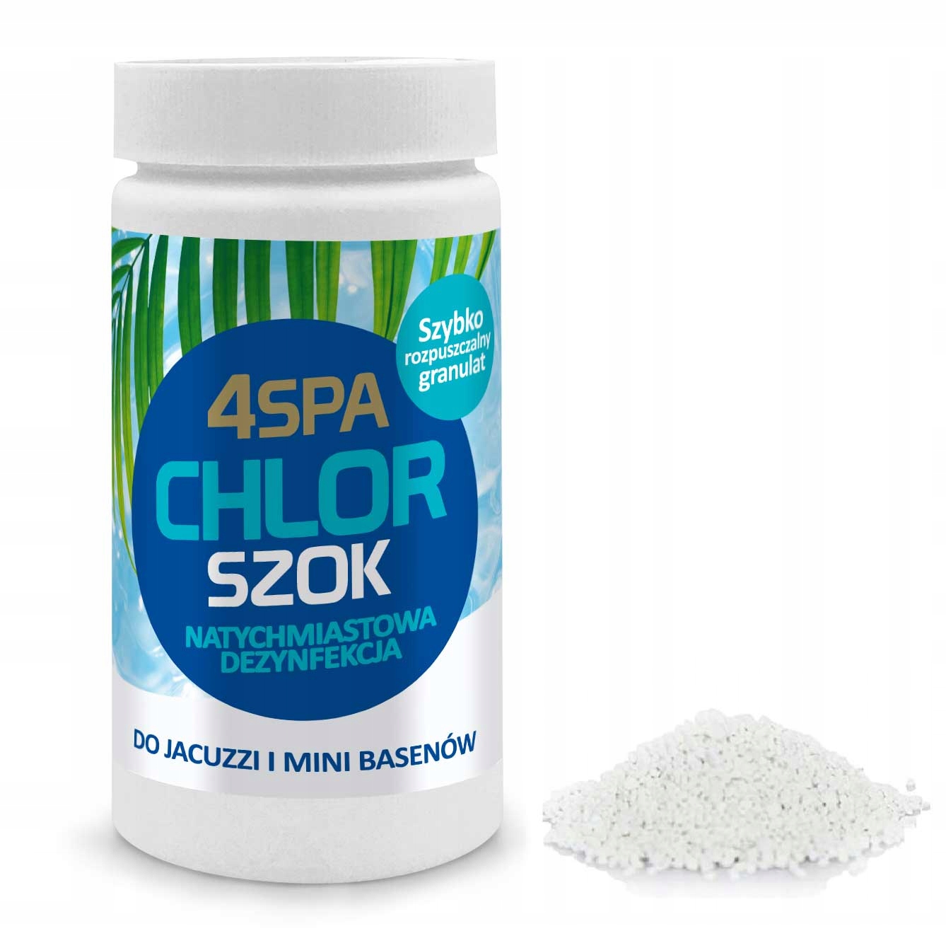 

Chlor Szok Granulat Basenu Jacuzzi Gamix 4 Spa 1kg