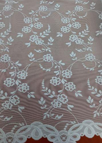 Mg Záclona 763/17 Bílá 350x230 cm Hotová S Páskou M