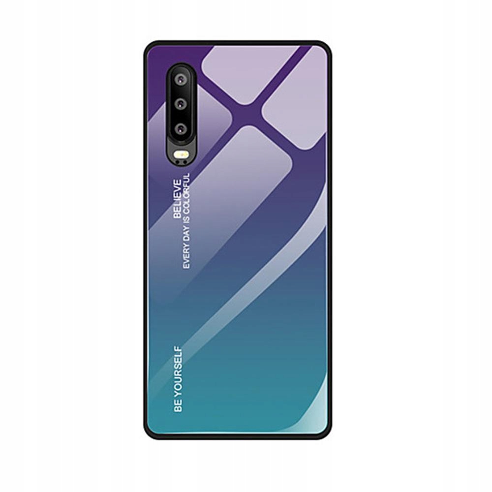

Etui Szklane Ombre niebiesko zielone do Huawei P30