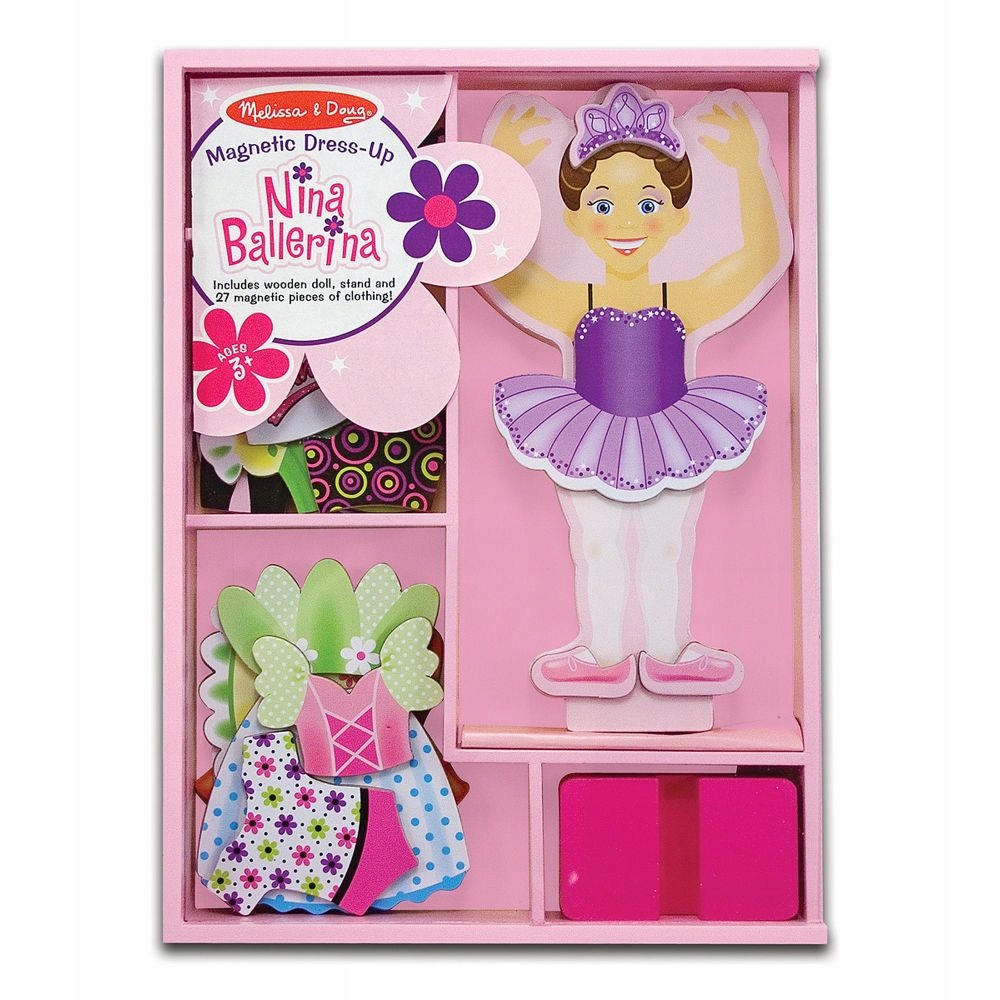 

MelissaandDoug Ubieranka dla dzieci Nina Ballerina