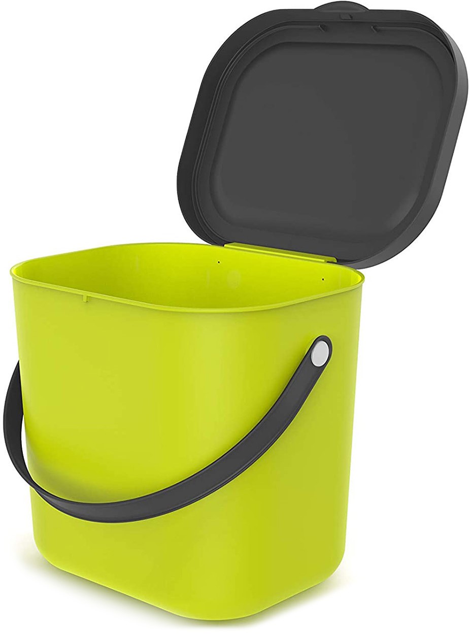 Kosz do segregacji śmieci Rotho Albula 6 l Limonka Marka Rotho