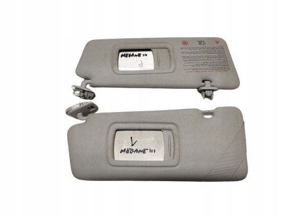 RENAULT MEGANE 3 III 08- DASZKI OSŁONY PRZECIWSŁONECZNE