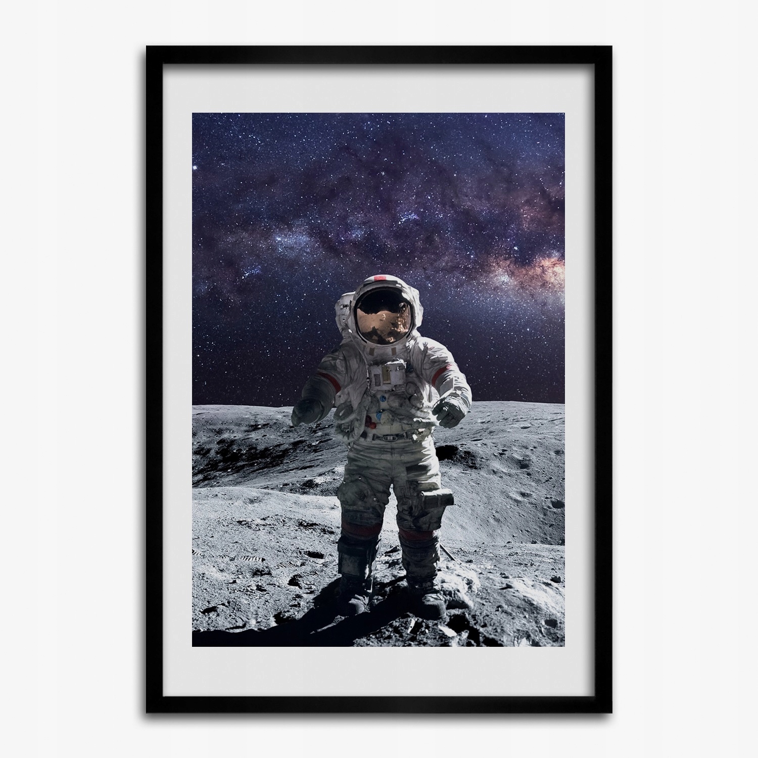 Tisknutý obraz s mdf rámečkem Astronaut 70x100 cm