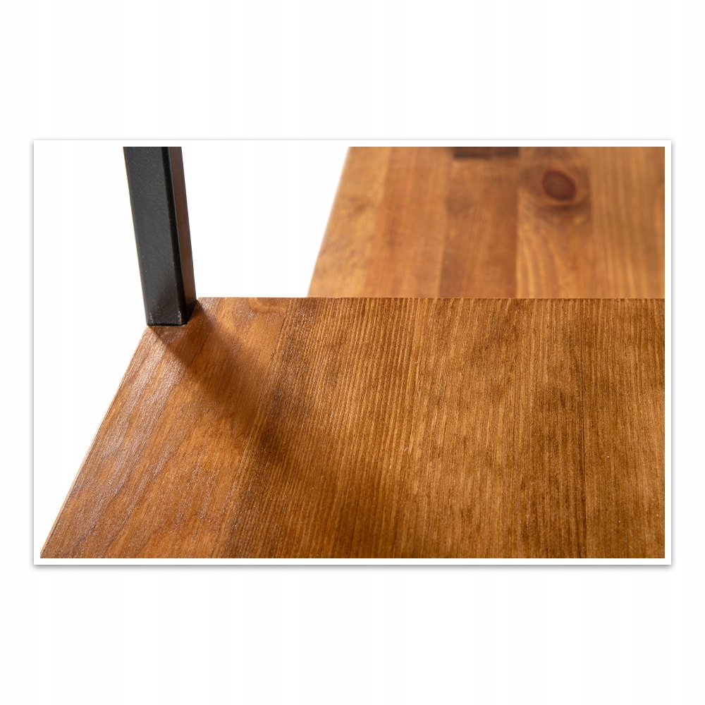 REGAŁ Stojący DREWNIANY INDUSTRIALNY Loft 200cm Kolekcja WoodAndHome