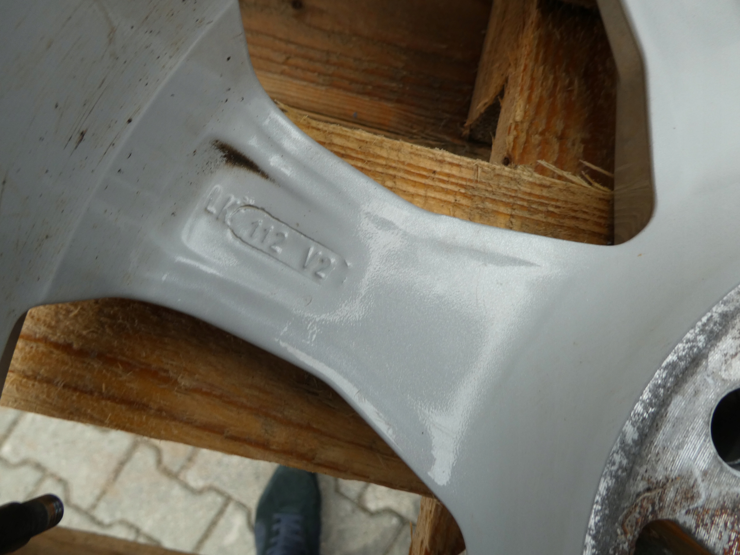 4X discs aluminium disc KBA 47802 VW 5X112