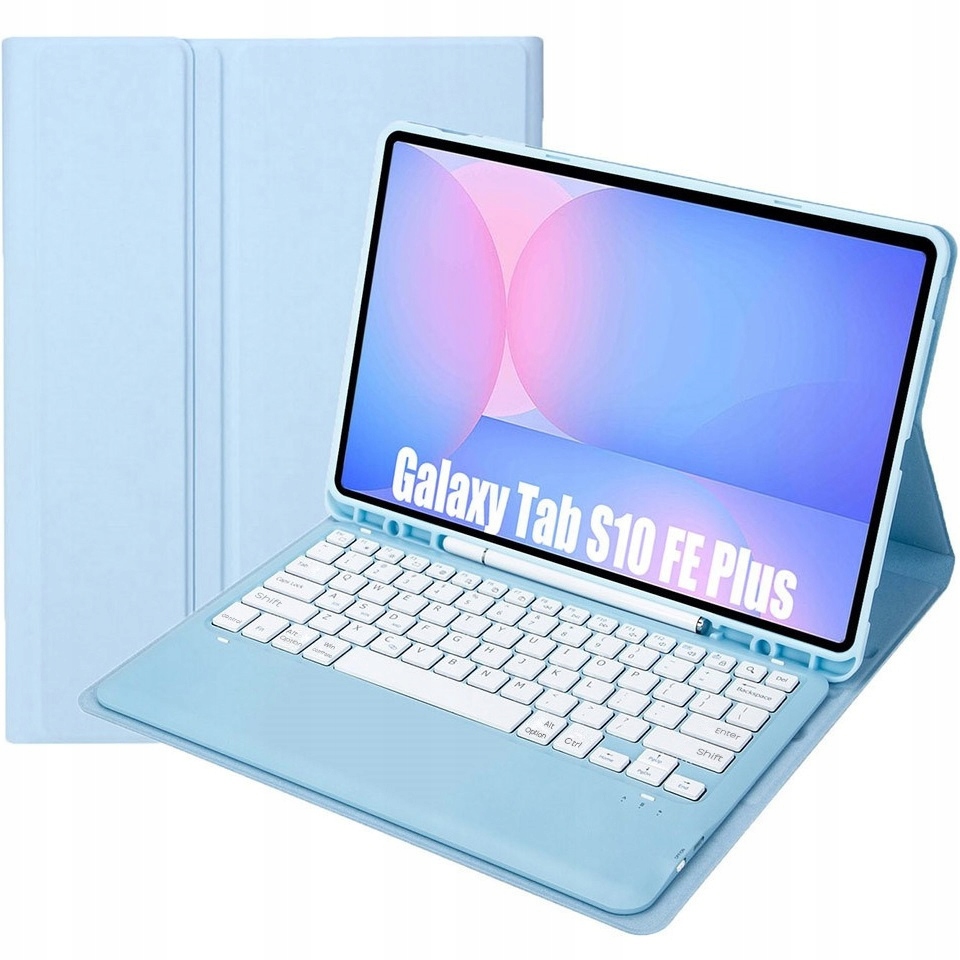 Etui Z Klawiaturą Bluetooth Do Samsung Galaxy Tab S10 Fe+ Case Obudowa