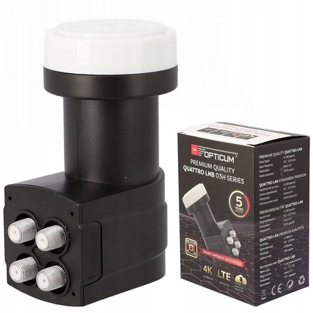 Konwerter Lnb Quattro Opticum Red 03H Premium