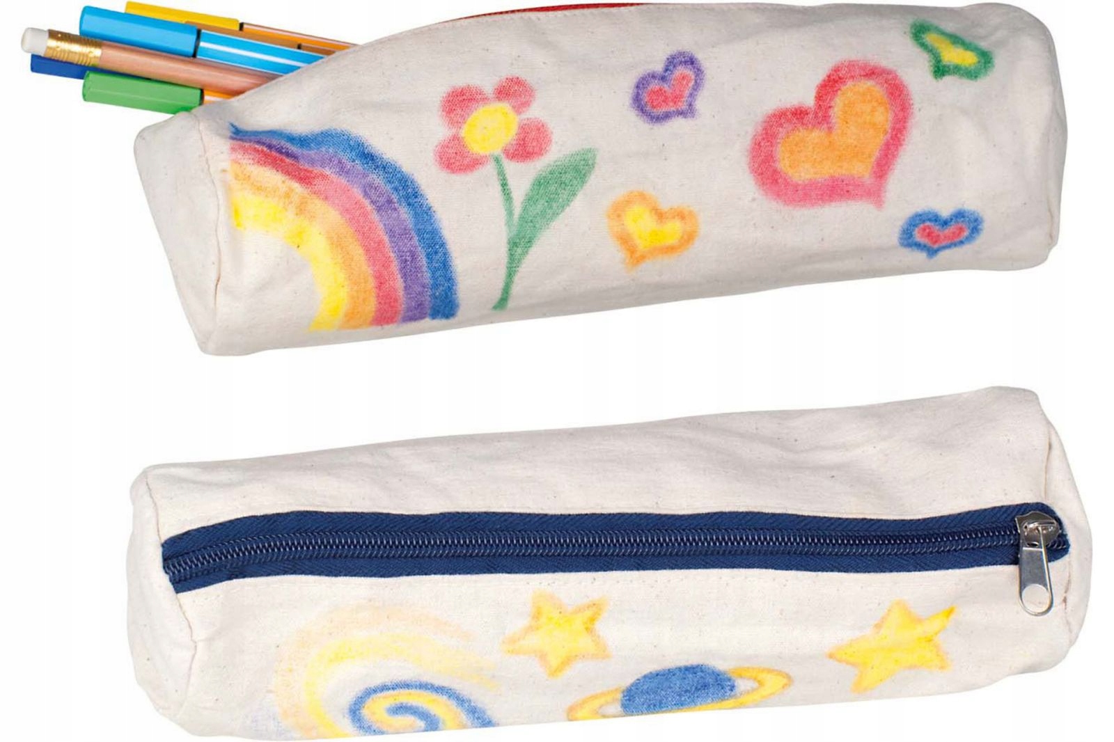 

Bawełniany Piórnik Do Pomalowania