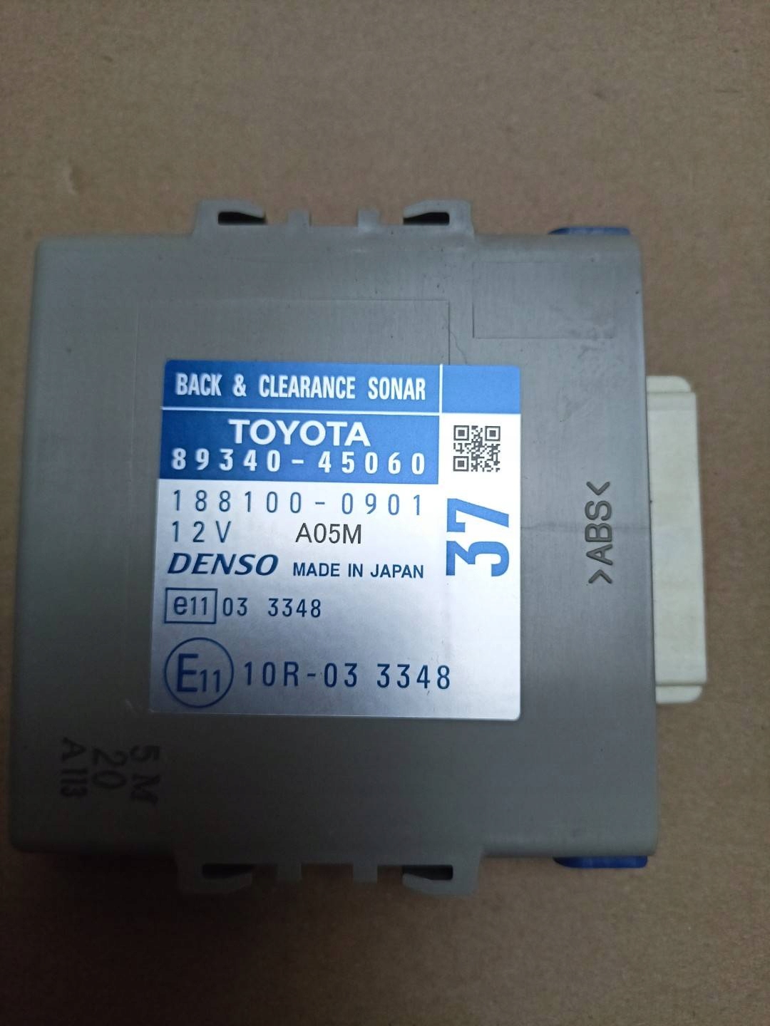 module control unit Toyota Sienna 3 XL30 2011 89340-45060