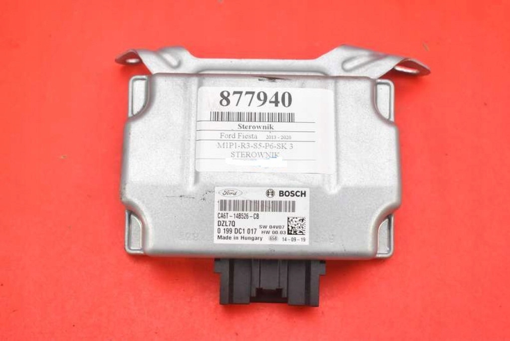 control unit module START/STOP CA6T-14B526-CB FORD FIESTA MK7 1.0 ECOBOOST