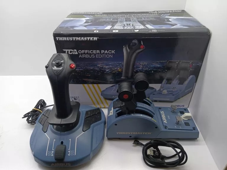PC用ゲームコントローラー・コンバーター Thrustmaster TCA Officer Pack&Quadrant TCA Captain Pack X Airbus Edition - Flying | Thrustmaster