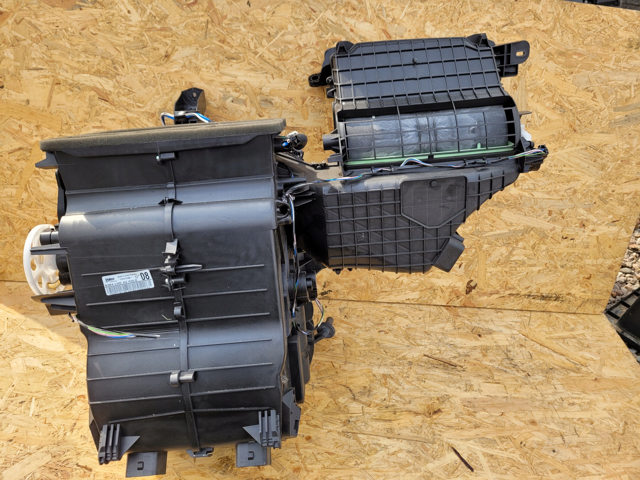 heater heating TOYOTA AYGO II 87010-YV080