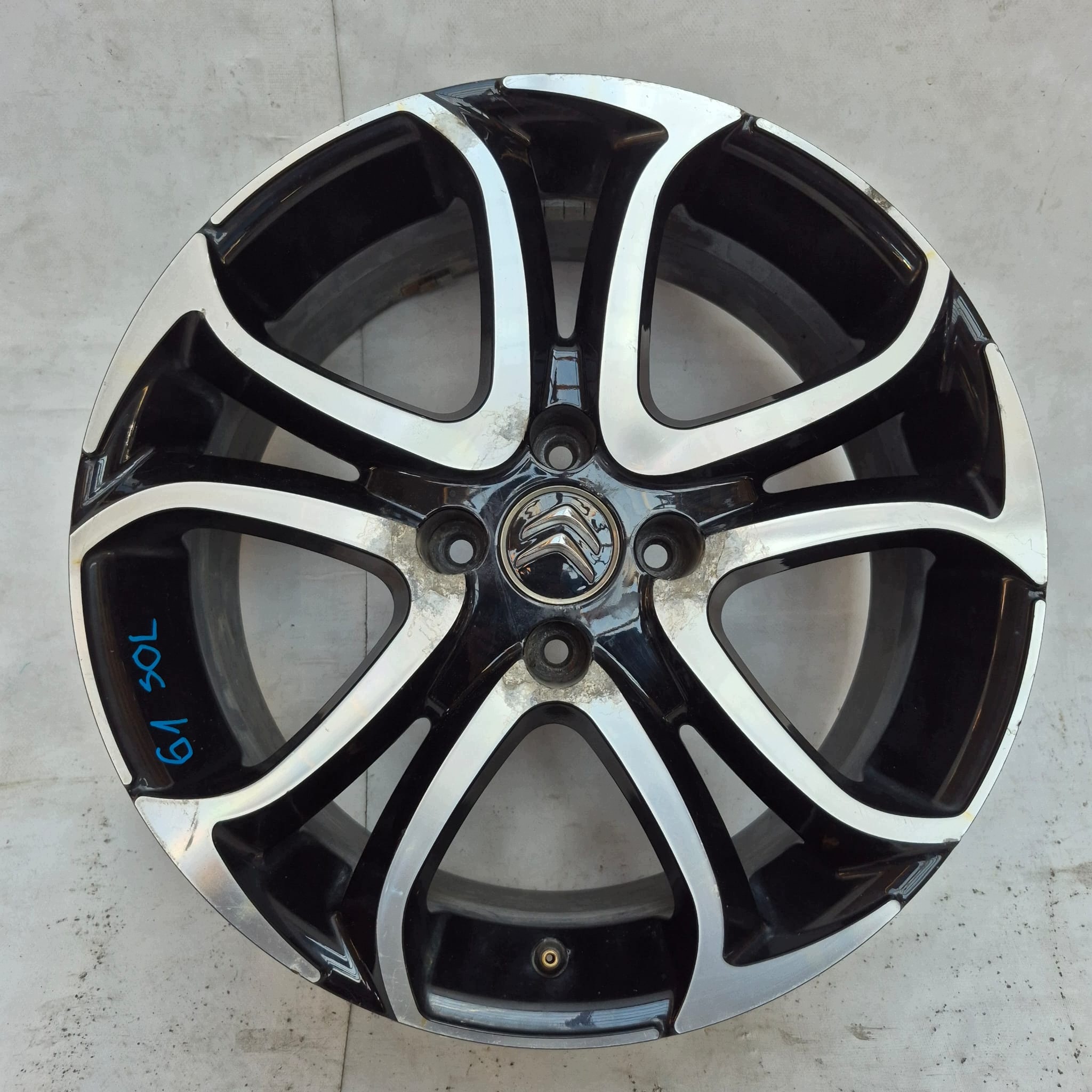 CITROEN disk hliníkový 17" KOMPLET WI1147017