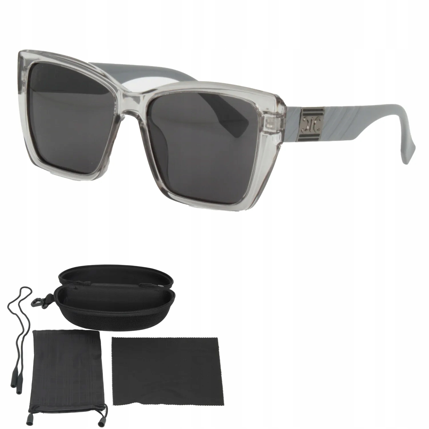 Polar Fashion PR9139C7 Transparentní polarizační sluneční brýle