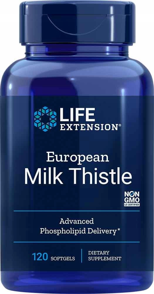 European Milk Thistle, 120 kaps. Life Extension
