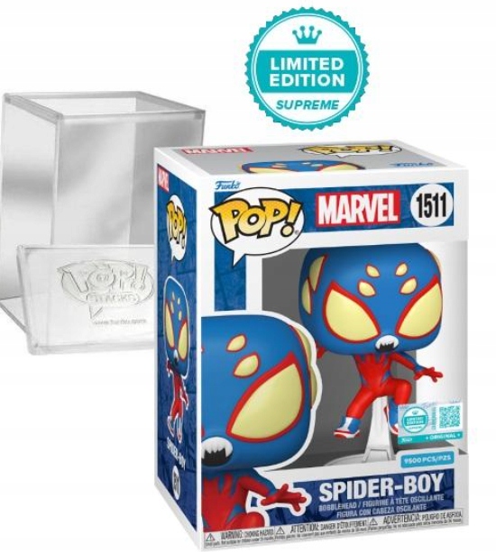 Funko Pop! Spider-Man Supreme Marvel 1511 Spider-Boy (s chráničem)
