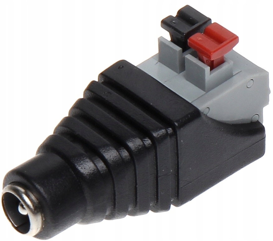 

Gniazdo Zasilające Zaciskowe Na Zacisk 2,1/5,5MM