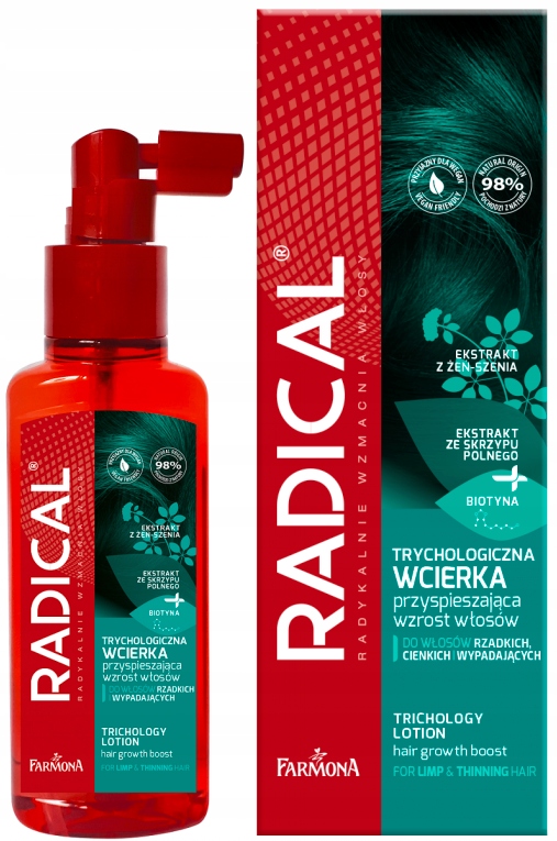 

Radical Wcierka przyspieszająca wzrost włosów 100