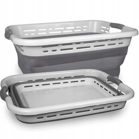MISKA SKŁADANA SILIKONOWA DUŻA 36L KOSZ NA PRANIE SKŁADANY Kod producenta Miska
