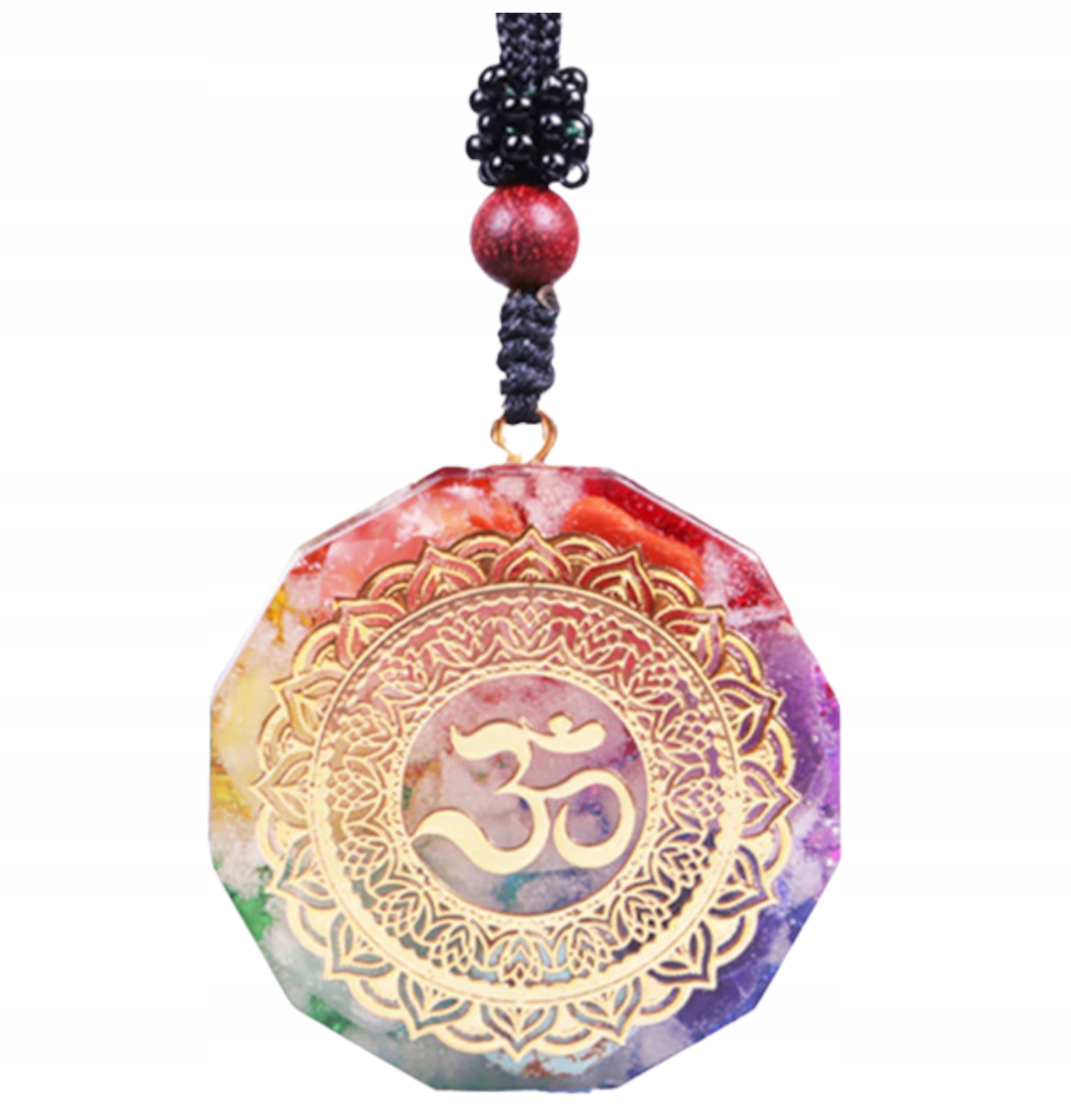 Náhrdelník Z Pryskyřice Orgonit Zářič Tyrkysový Ametyst Lazurit Jako Dárek