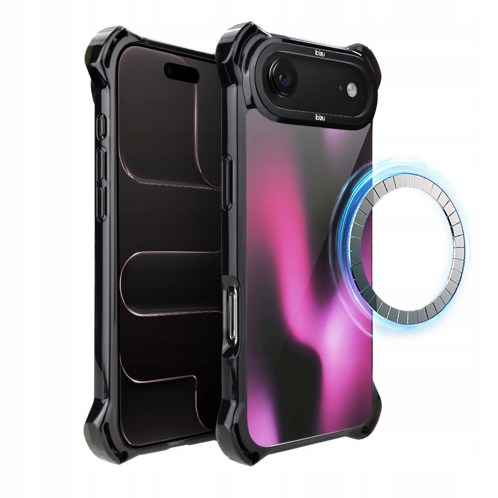 Pouzdro Ibizu DropGuard Ultra pro iPhone Air s MagSafe, purpurový