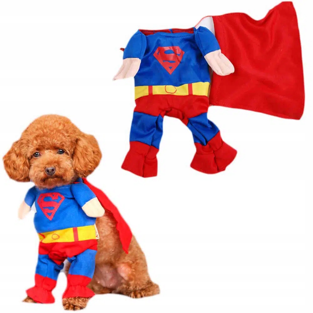 Levně Převlek pro psa Superhrdina M