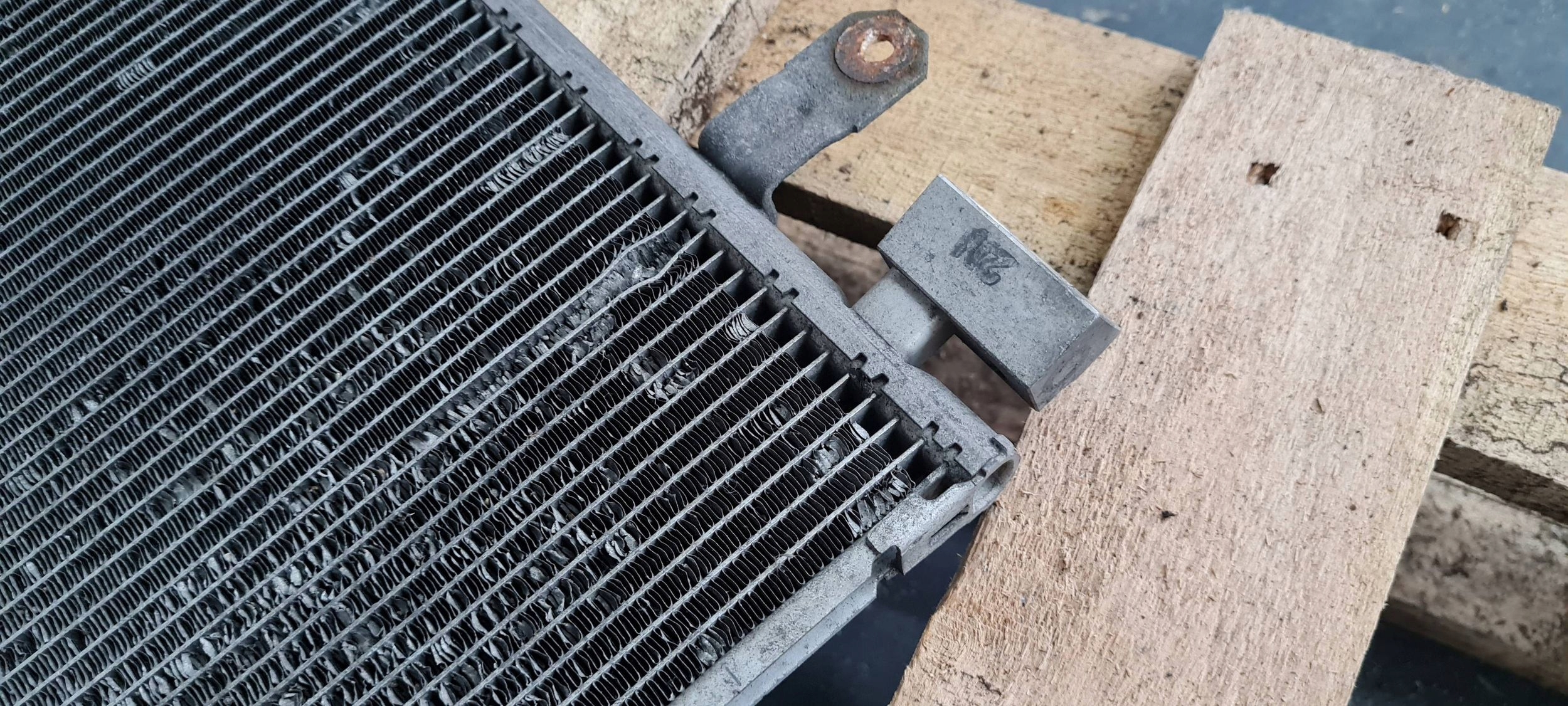 A6 C6 LIFT air conditioning radiator capacitor, 2.0 TDI