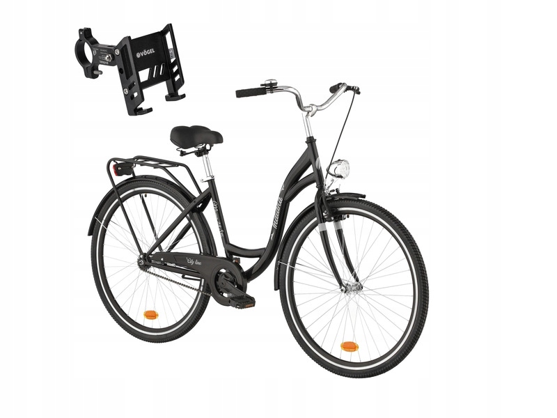 Rower miejski Indiana Moena 28 cali damski Uchwyt na telefon