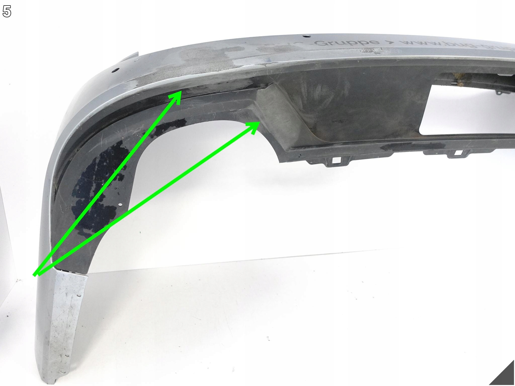 SKODA SUPERB IV 3P0 KOMBI 23- bumper BUMPER + diffuser SPOILER rear part (4xPDC)