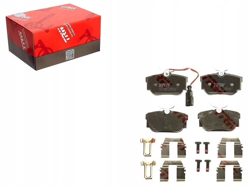 Brzdové Destičky Vw Zadní T4 90-97 1 Senzor Trw