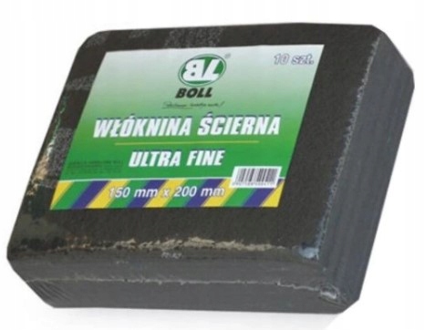 BOLL Włóknina ścierna ULTRA FINE gr.800 szara