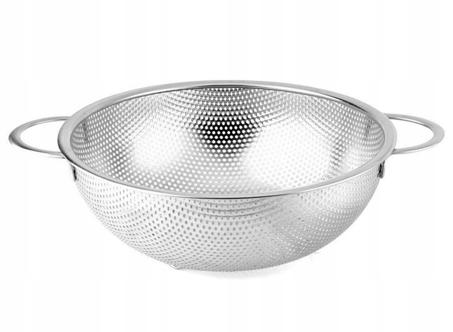 DURSZLAK CEDZAK SITKO METALOWE 22CM DO ODCEDZANIA MAKARONU PIEROGÓW KLUSEK