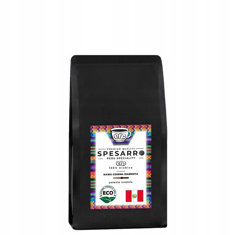 Кофе в зернах типа Spesarro Перу Жареный 0,5 кг 500g