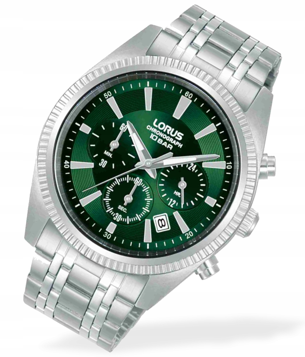 Pánské hodinky na náramku Lorus Chronograf RT397KX9 Box Gravírování Bonus