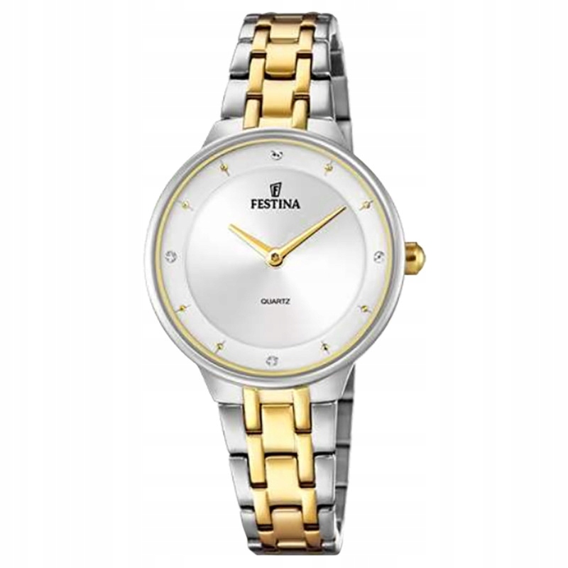 Dámské hodinky Festina F20625-1 Zirkony stříbrné