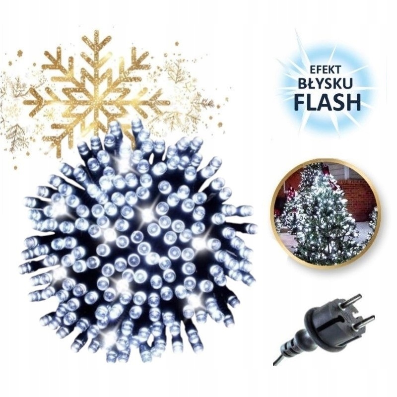 Svietidlá 1000 Led Studená Biela, Flash Biela LAMP27B