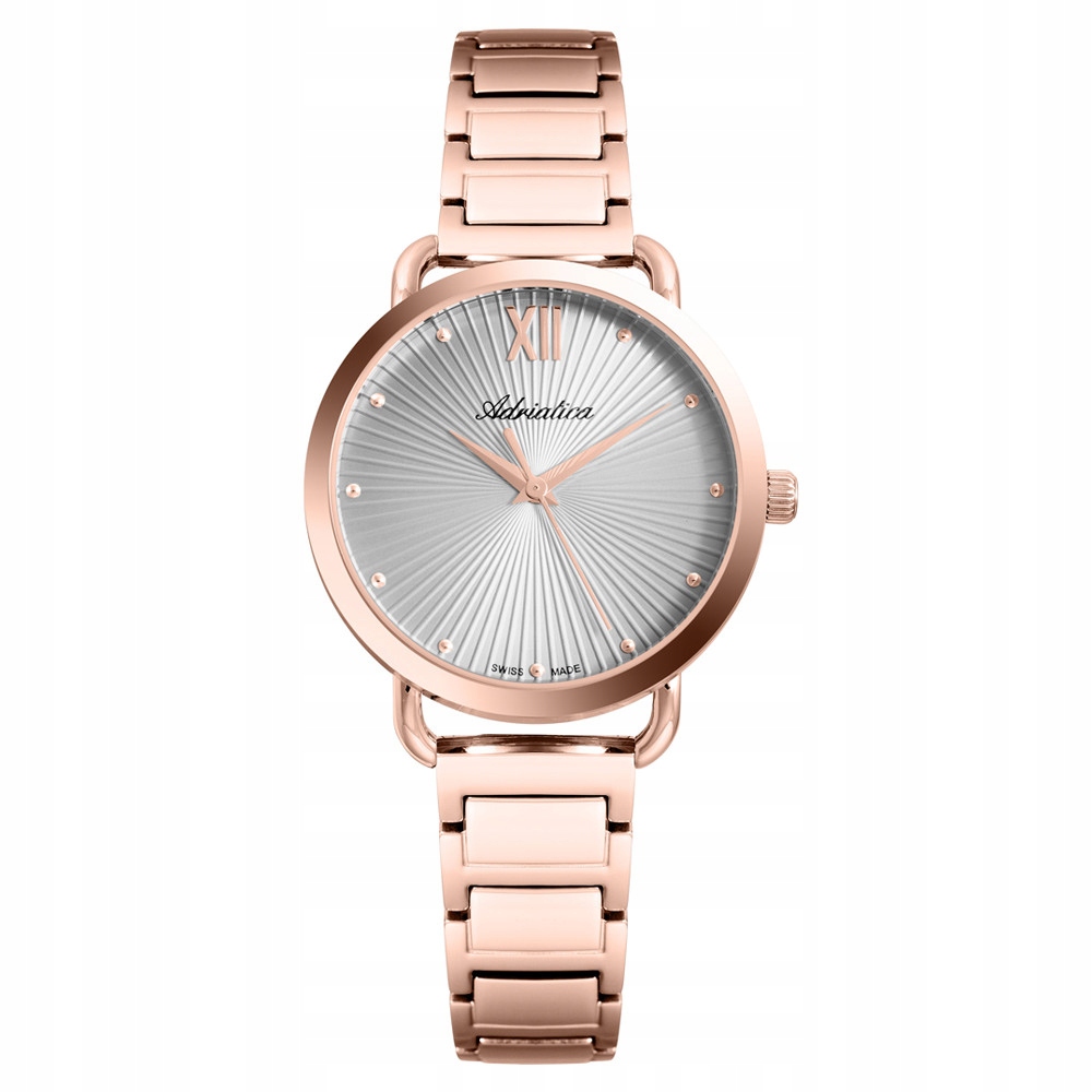 Dámské hodinky Adriatica A3729.9187Q růžové zlato