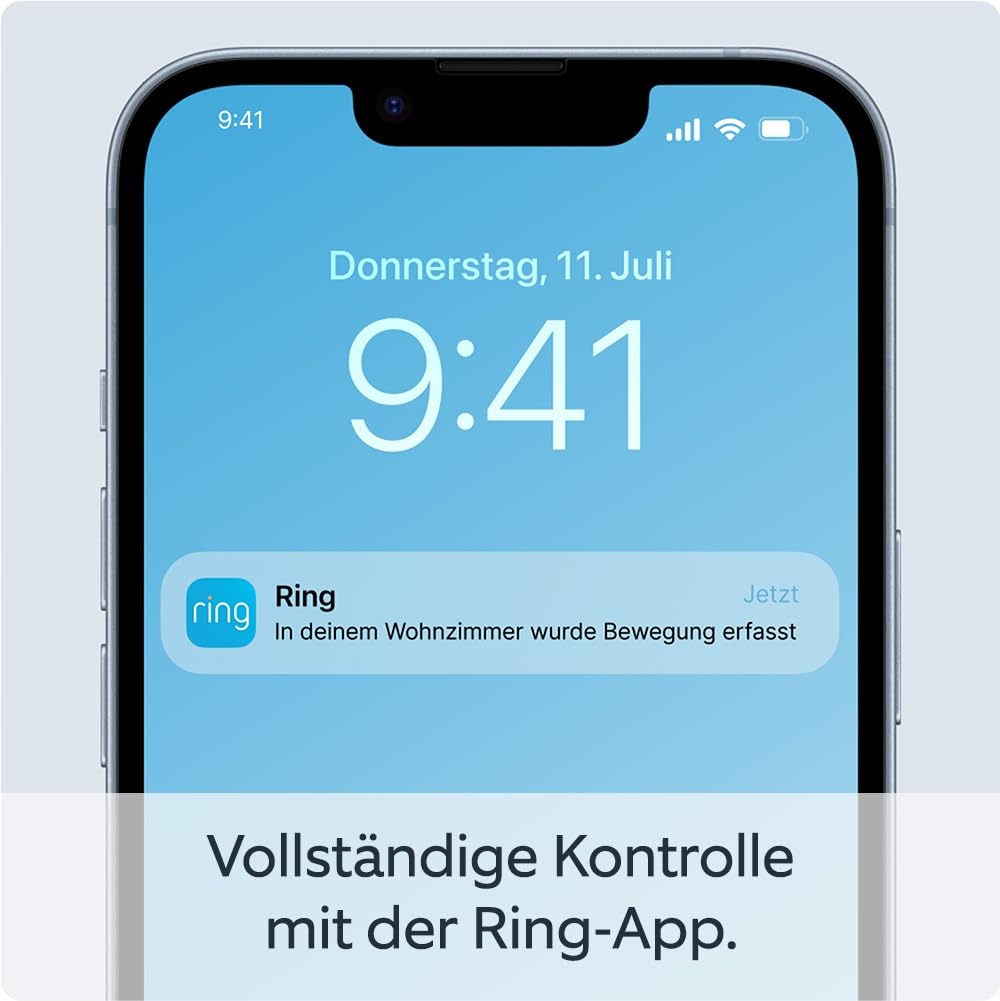 RING Kamera Wewnętrzna 2 Gen 1080p HD WiFi Dla Zwierząt Monitoring — miniatura 5