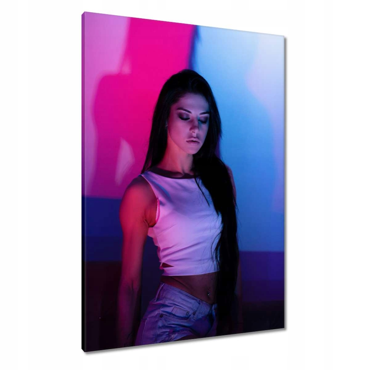 Obrazy 70x100 Pěkné ženy Kočky Babičky