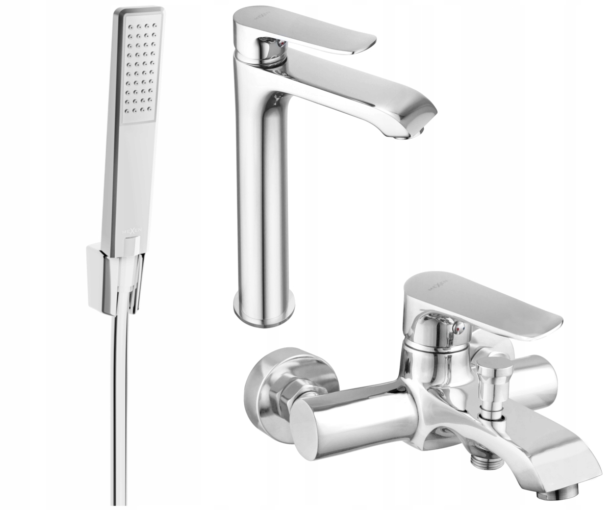 

Mexen Pecos R72 Zestaw Wannowy Bateria Chrom