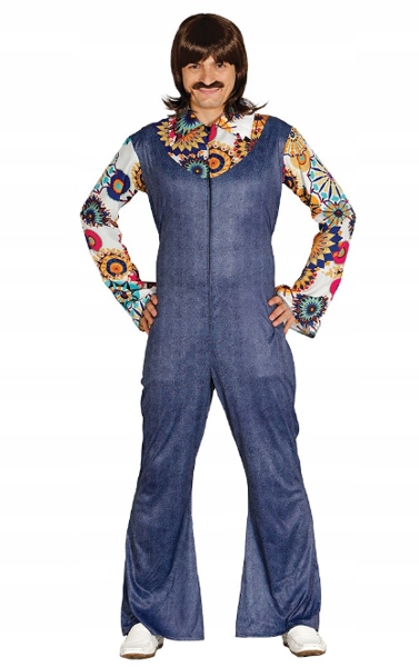 

Strój Hippis Lata 70/80 Groovy Disco Dancer M