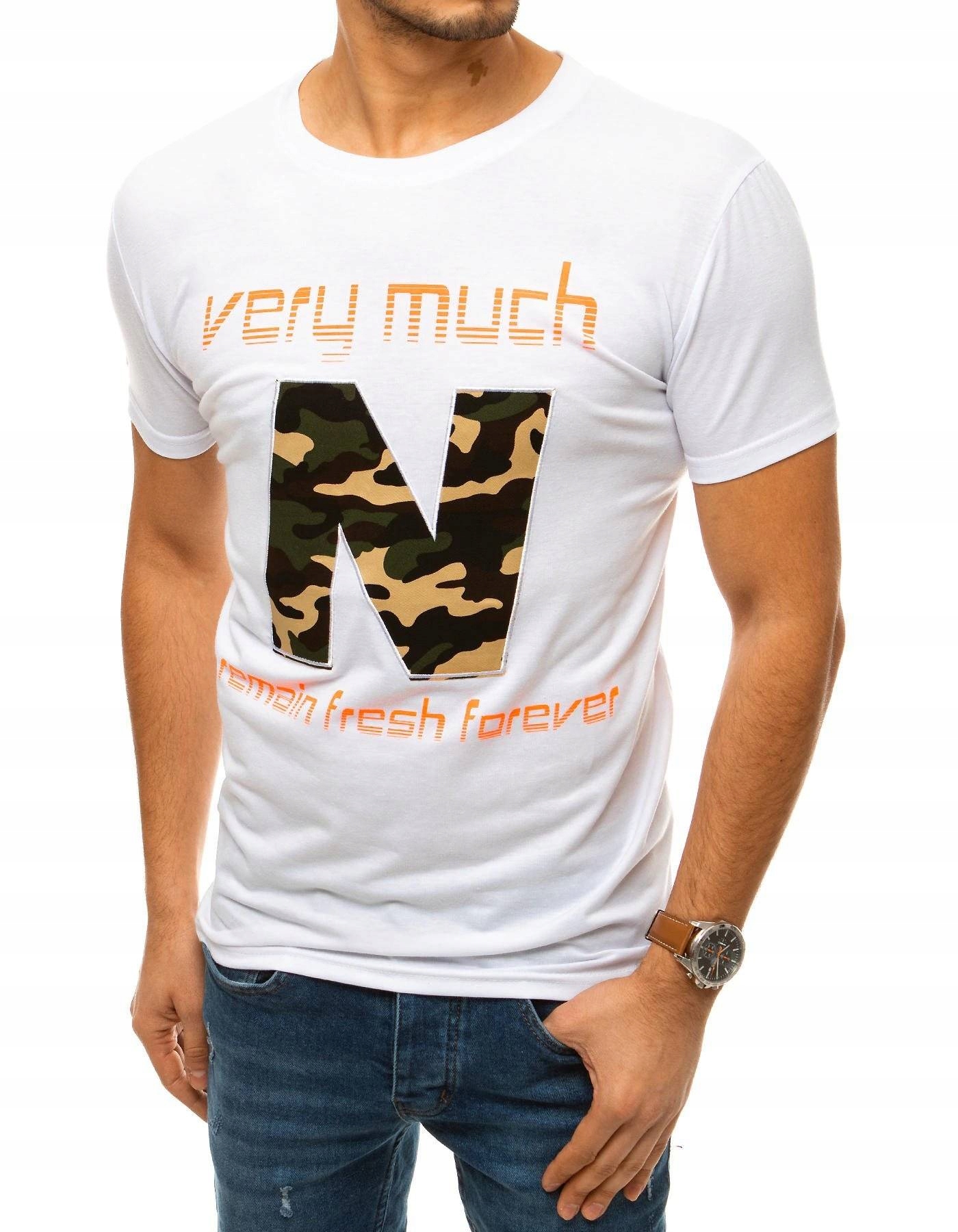 

Męska Koszulka T-shirt Z Nadrukiem rx4337 - XL
