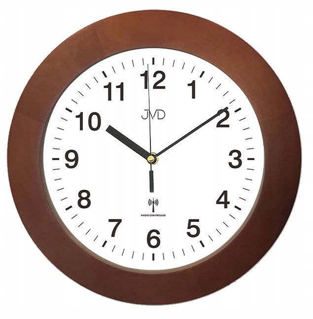 Drevené Nástenné Hodiny Jvd RH2226.41 DCF77 33 cm
