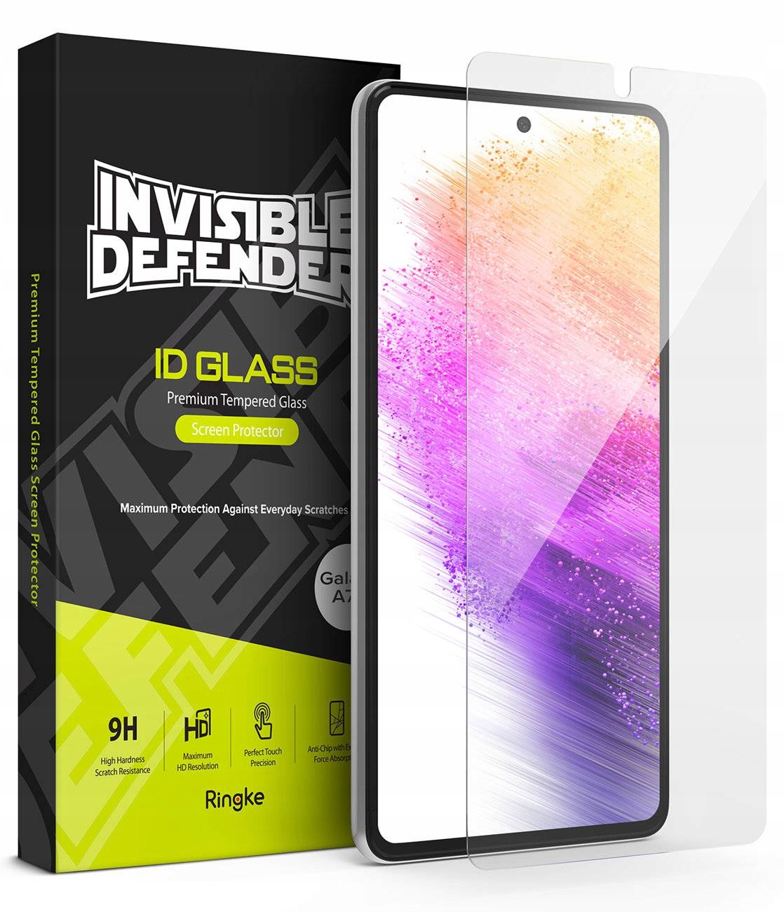 Ringke Invisible Defender ID Glass szkło hartowane do Samsung Galaxy A73 5G