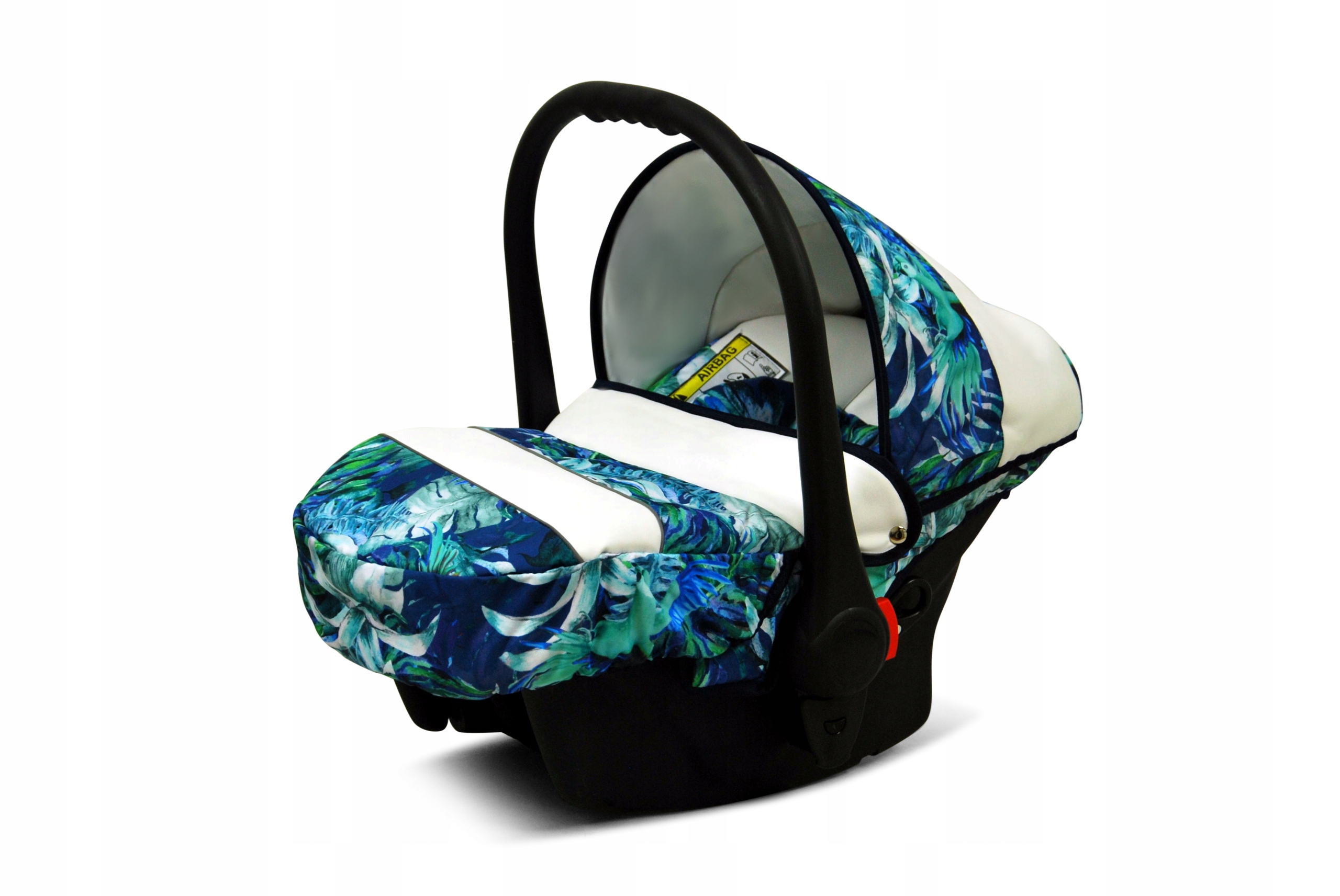 Wózek 4w1 dziecięcy BabyLux Tropical + baza Isofix Model Tropical
