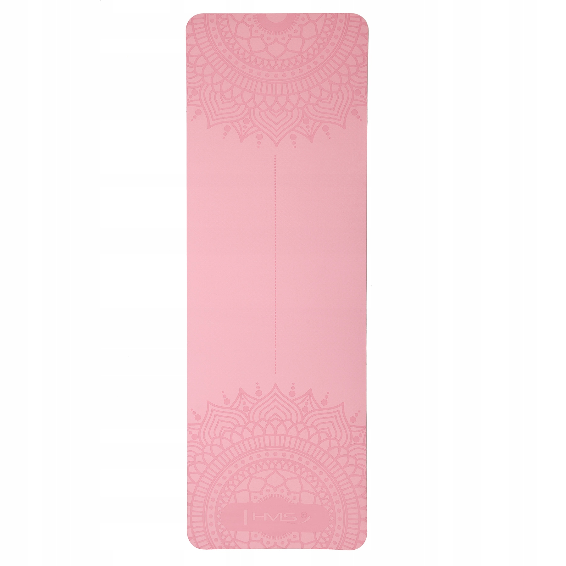 Mata Do Jogi Light Pink YM10 Hms Materiał Tpe Joga Pilates Ćwiczenia