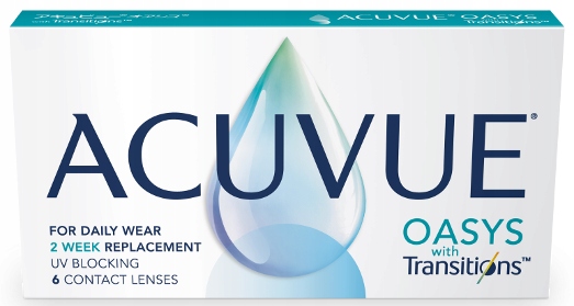 Acuvue Oasys с переходами, 6 шт. -4.50