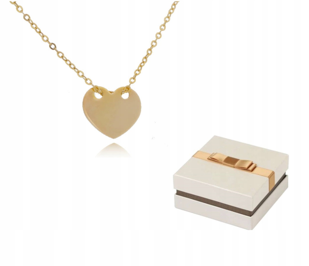 Zlatý náhrdelník Srdce ZN88
