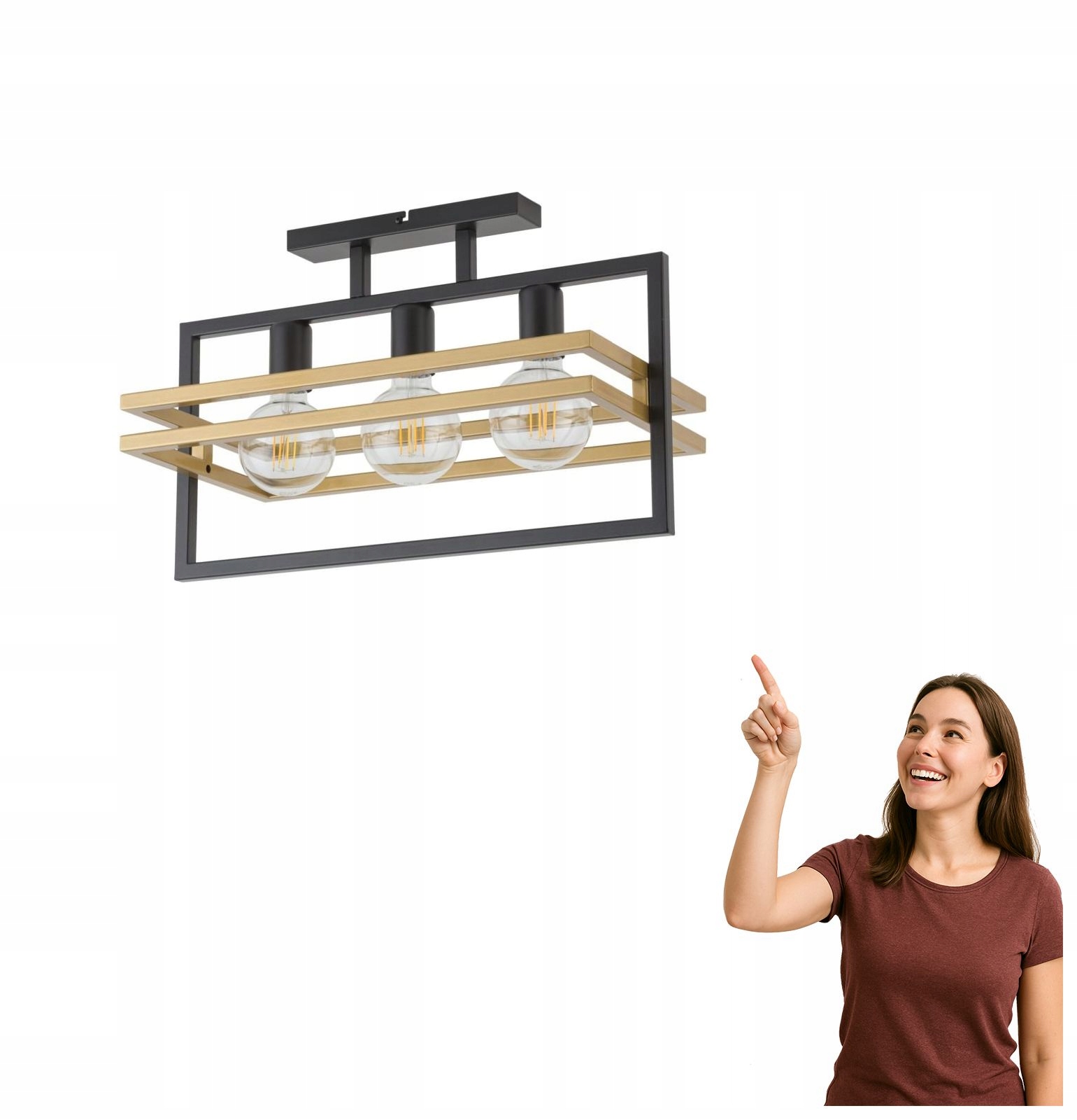 Stropná lampa Merci 3 32404 Sigma Lighting